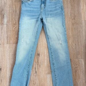 Old Navy Light Blue Straight Leg Jeans